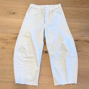 Citizens Of Humanity Light Cream Jeans - Size 28